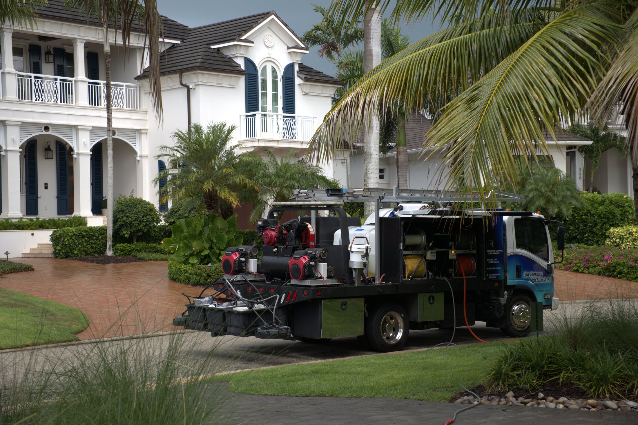 Trusted professionals at work on a Golden Grove estate
