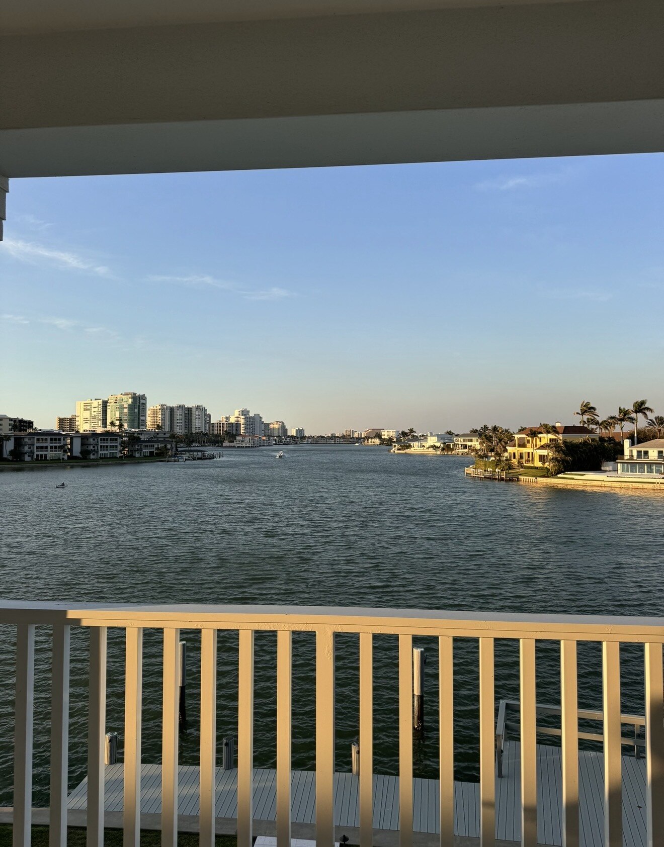 A Naples waterway view